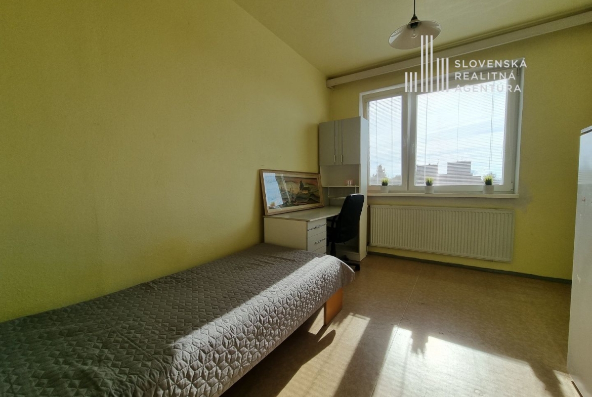 SRA | slnečný 3 izb. byt, skvelá dispozícia, 3./8p., loggia, ul. Mierová, Bratislava
