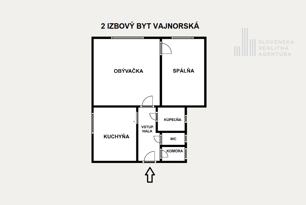 SRA | 2 izb. byt v tehlovom dome v projekte Nová Doba PREDANÉ