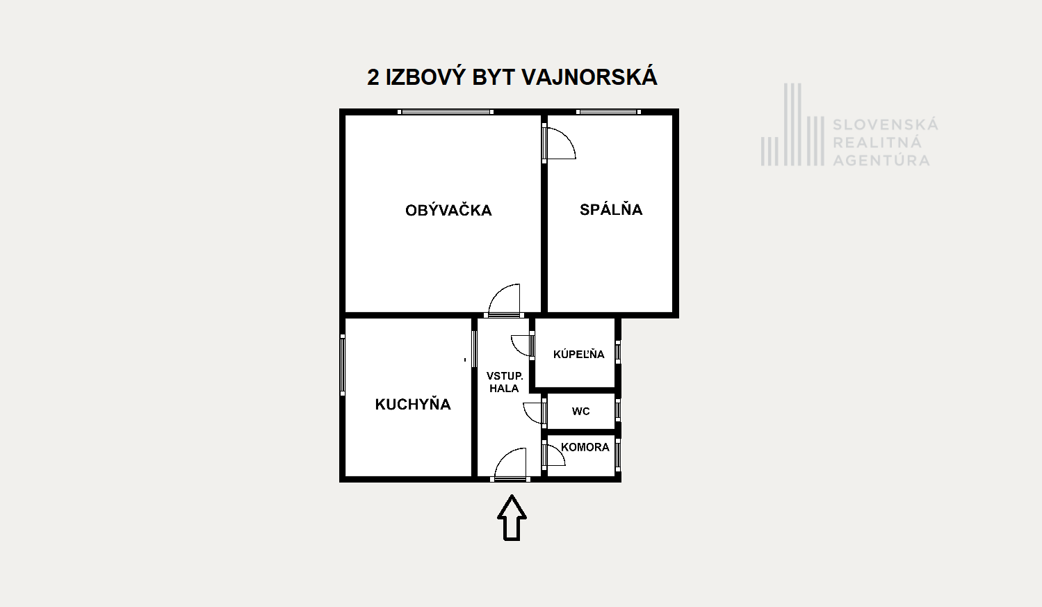 SRA | 2 izb. byt v tehlovom dome v projekte Nová Doba PREDANÉ