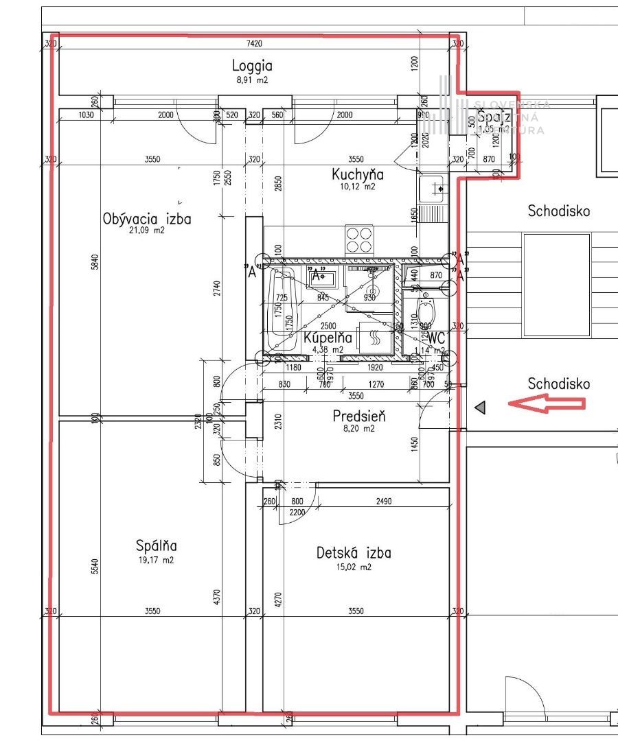 Prémiový veľkometrážny 3 izbový byt s nadštandardnou rekonštrukciou pár minút od centra mesta, Martin Jahodníky